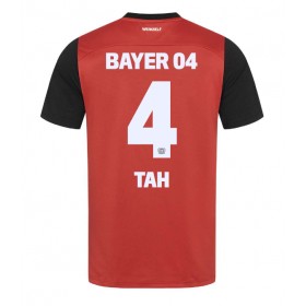 Bayer Leverkusen Jonathan Tah #4 Hemmakläder 2024-25 Kortärmad